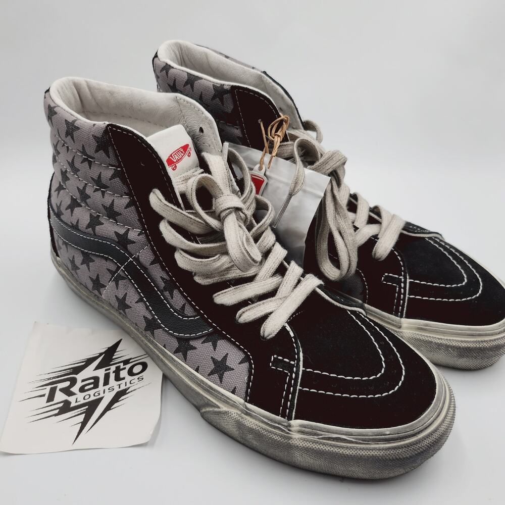 Mens Size 8 Vans Sneakers Vault OG Sk8-Hi Reissue LX Bianca Chandon 721454